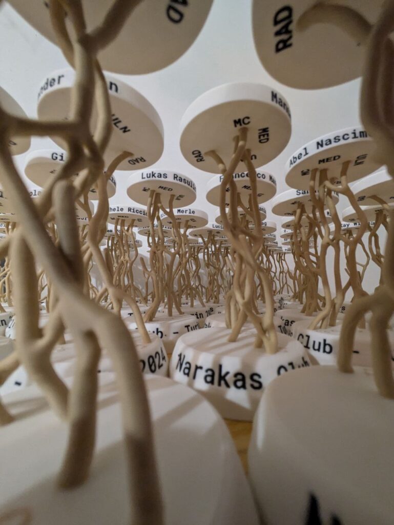 3D printed anatomical structure with precision details