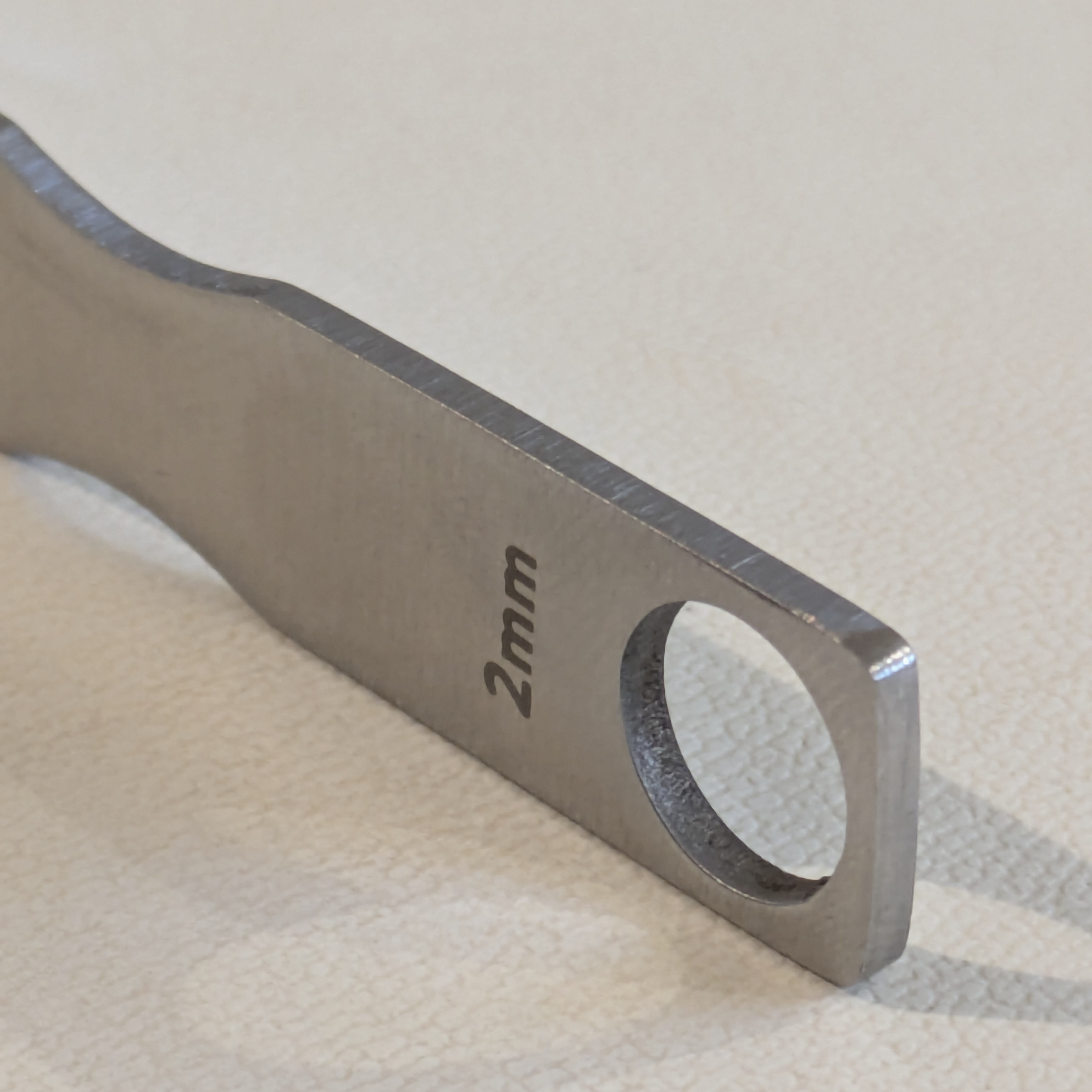 Finished TKA cutting guide spacer — piece 2